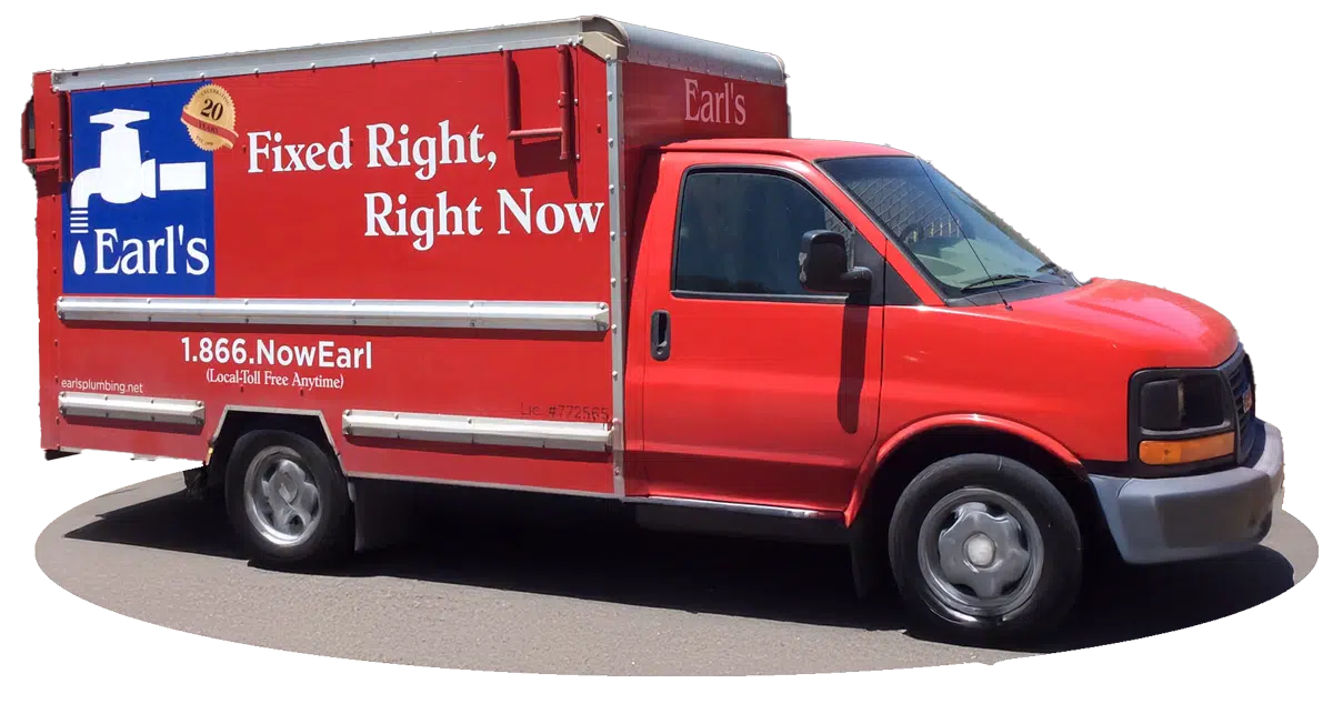 Earl's Plumbing service van