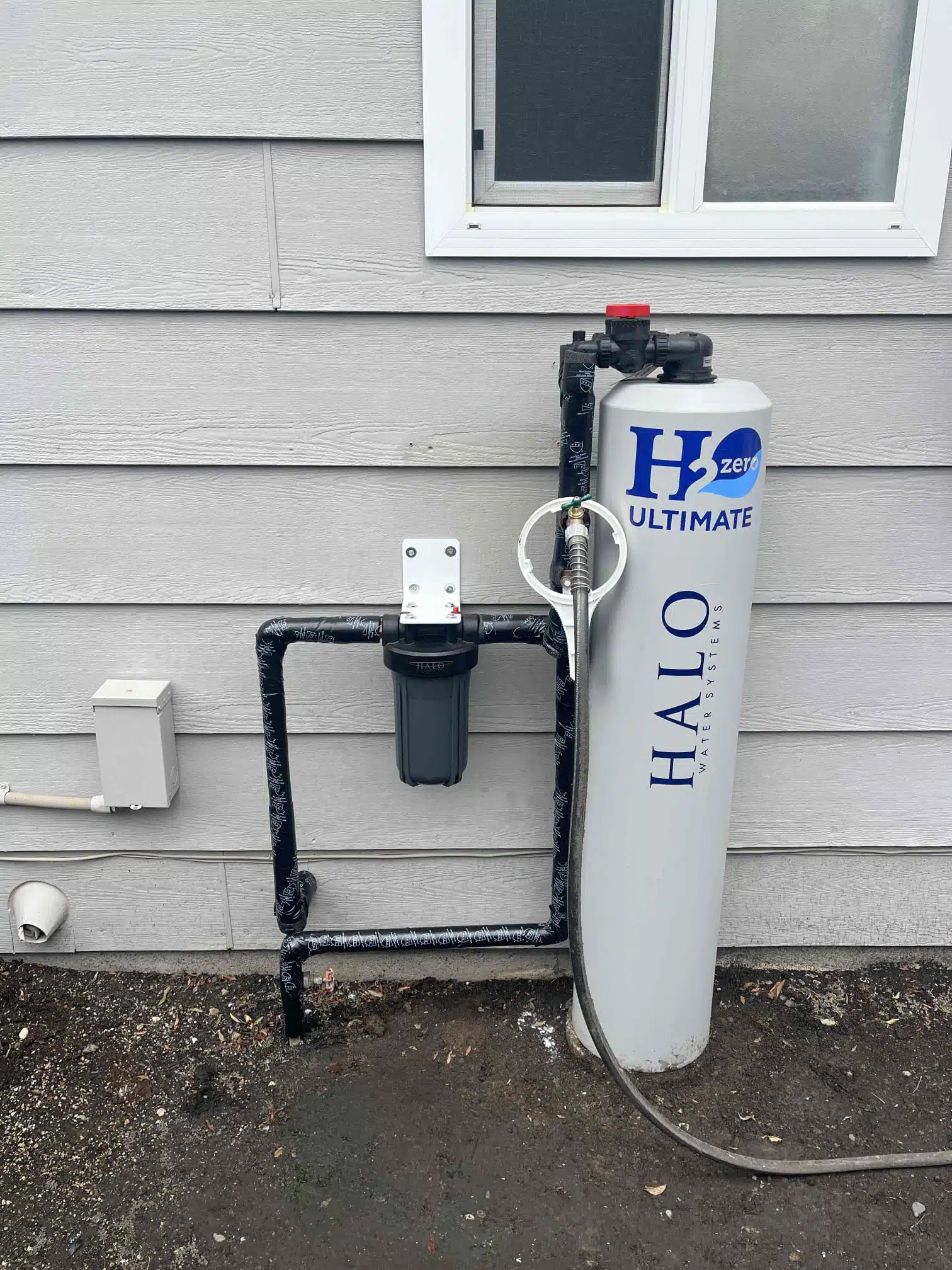 Whole-House Filtration and Softener System Whole-house filtration and water softener system installed by Earl's Plumbing